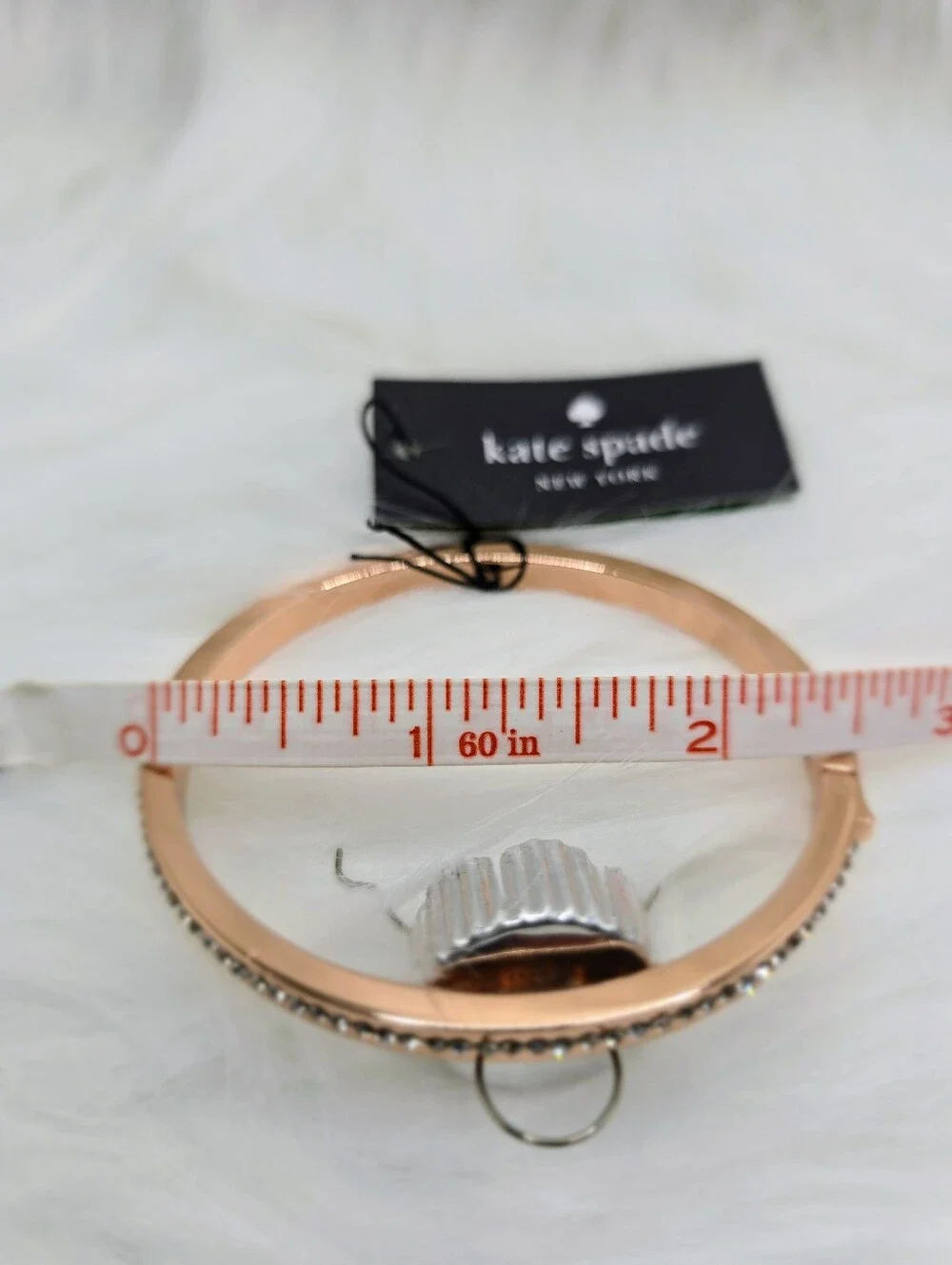 Kate Spade Rose Gold Crystal Bracelet